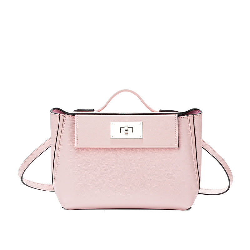 Leather Top Handle Bag